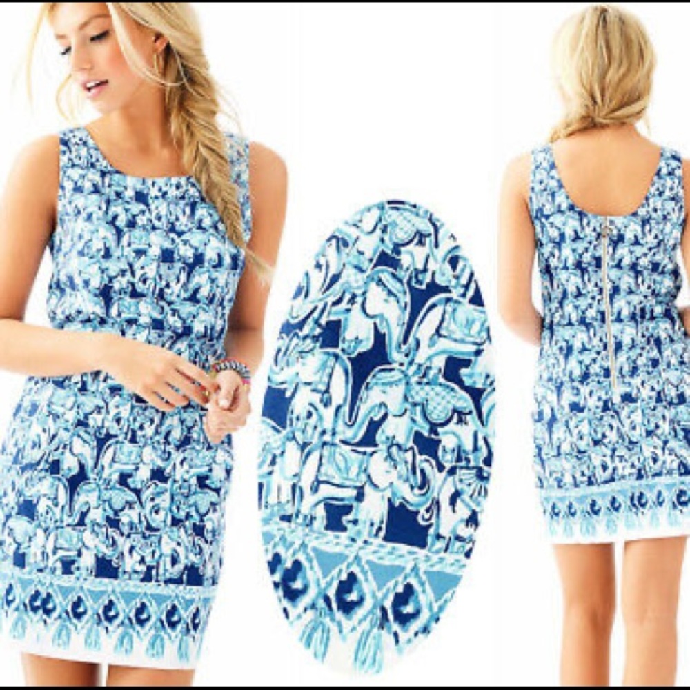 Lilly Pulitzer Cathy Shift Dress Get Trunky